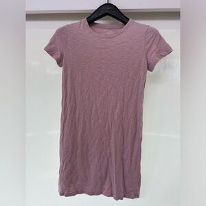 Women's Mauve T-Shirt Dress